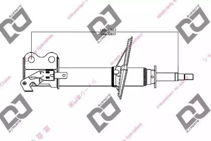 Амортизатор DJ PARTS DS1000GS